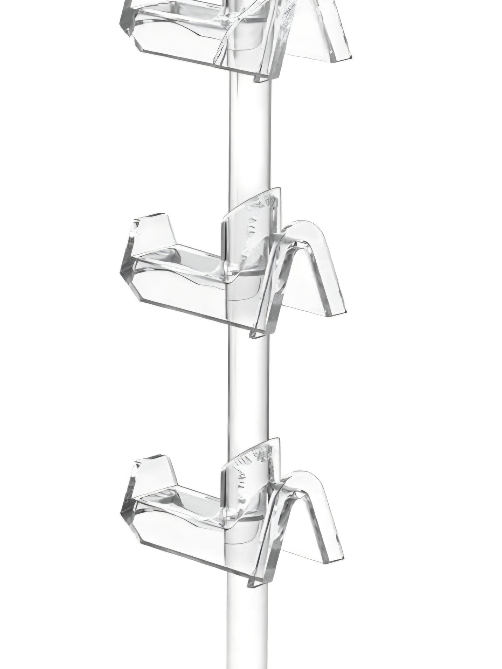 NEW Mooca Clear 5-Tier Acrylic Stand For Glasses Sunglasses Home Sz 14" - Picture 4 of 6